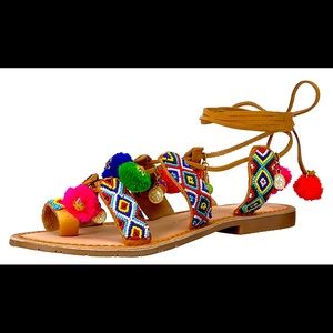 Chinese Laundry embellished gladiator sandals